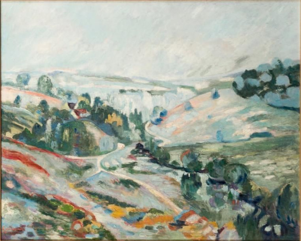 The Sedelle valley near the Pont de Charraud (Creuse) by Armand Guillaumin