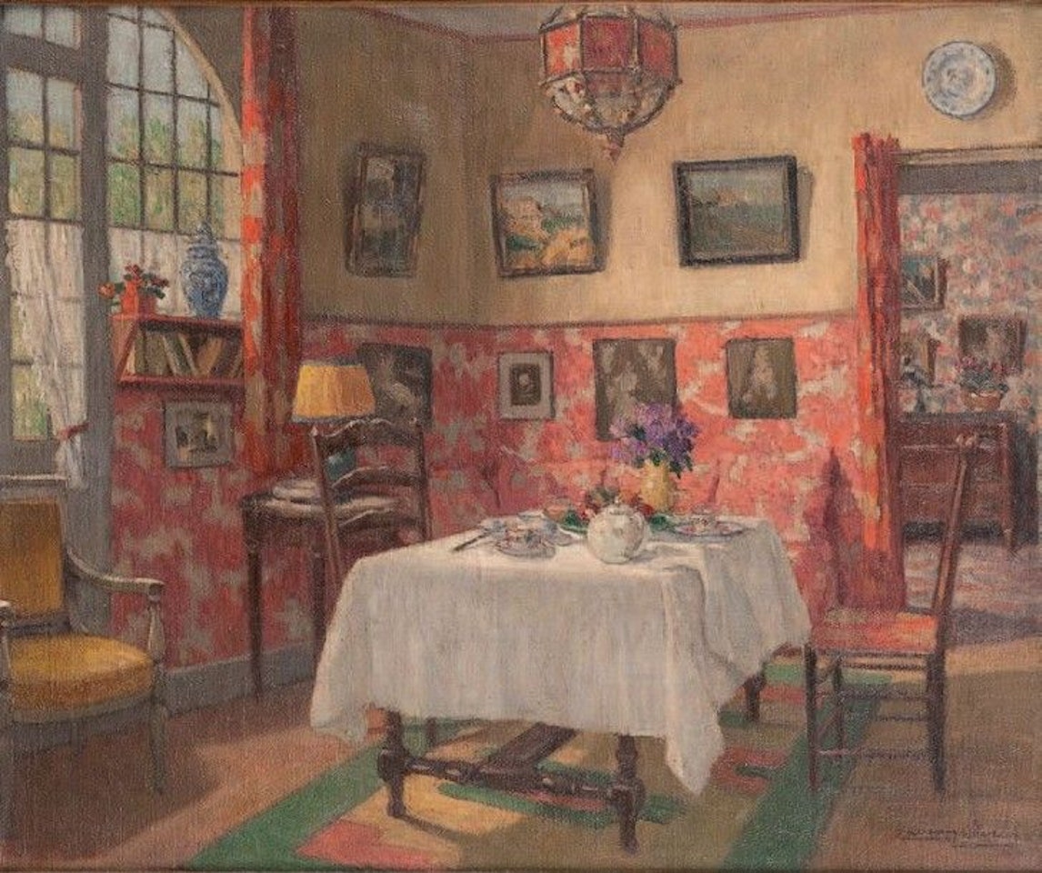 Interior by French School