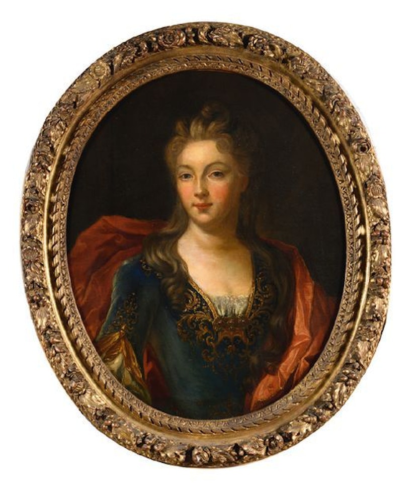Portrait of a quality lady by French School