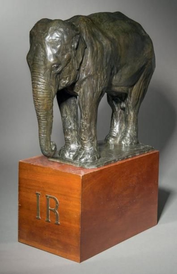 Elephant at rest by Rembrandt Bugatti