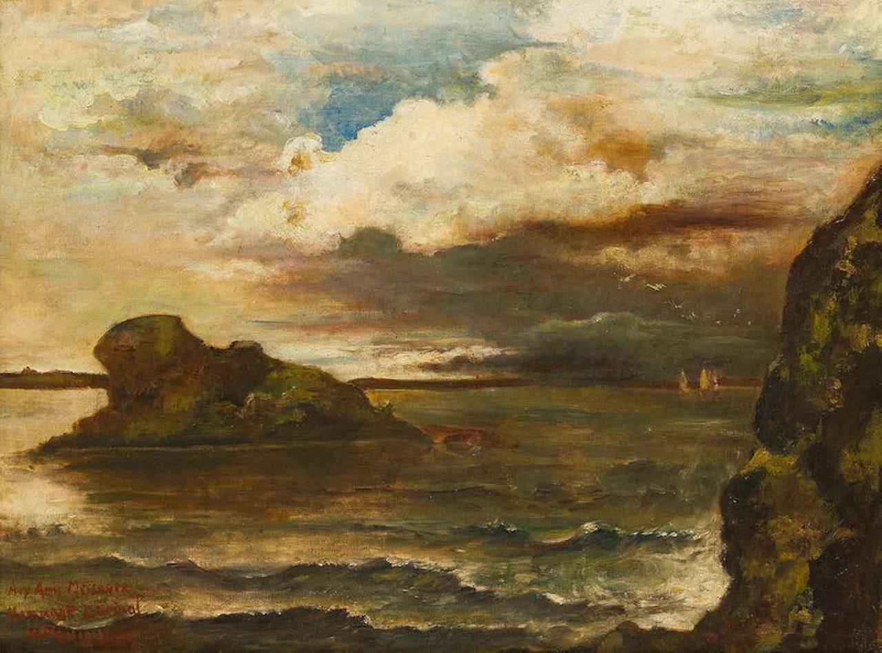 Storm in Camaret by French School