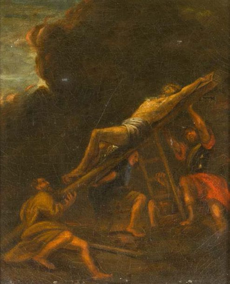 Descent from the cross by French School