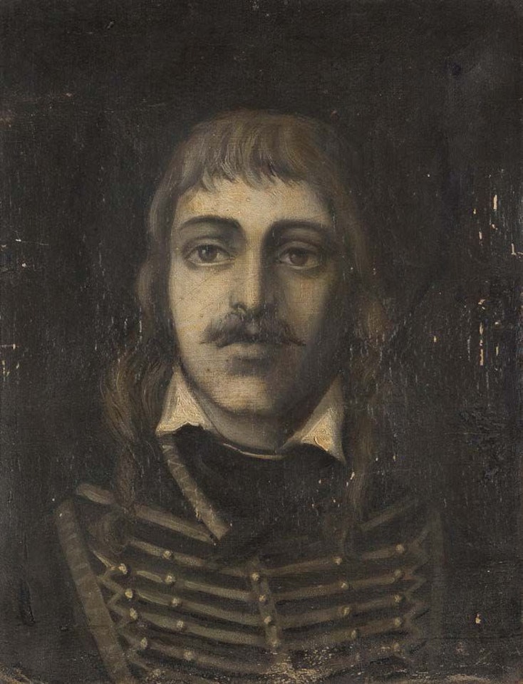 Portrait of a man in military clothing by French School