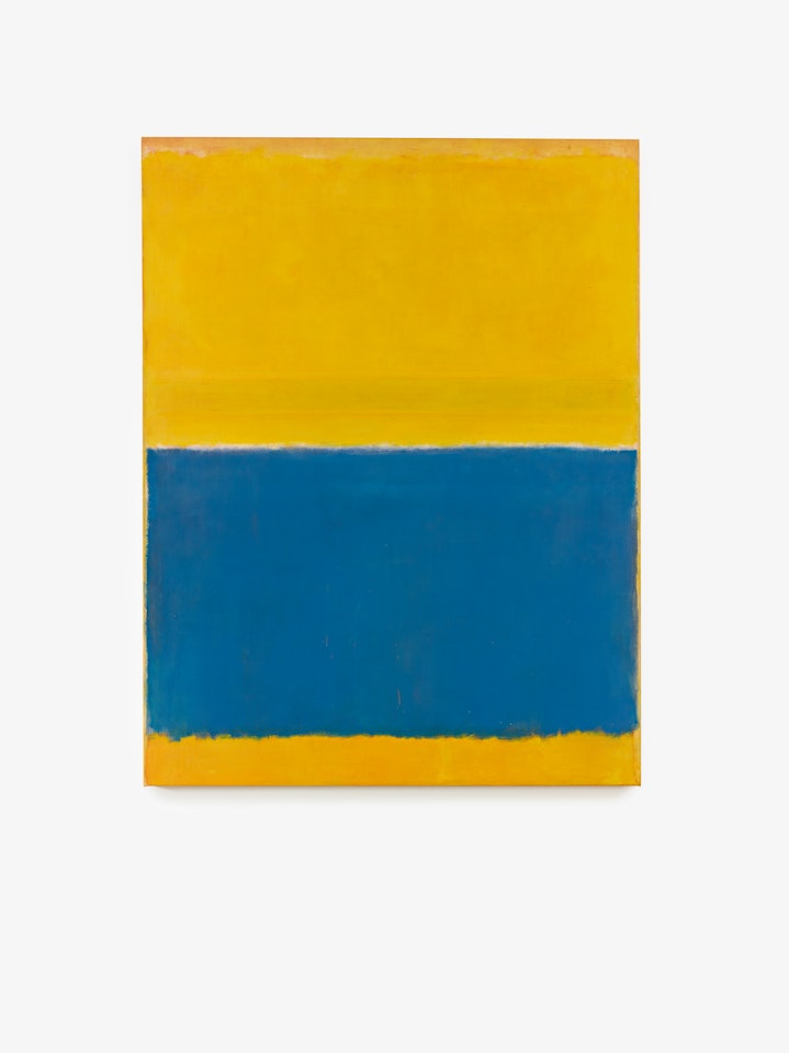 Untitled (Yellow and Blue) by Mark Rothko