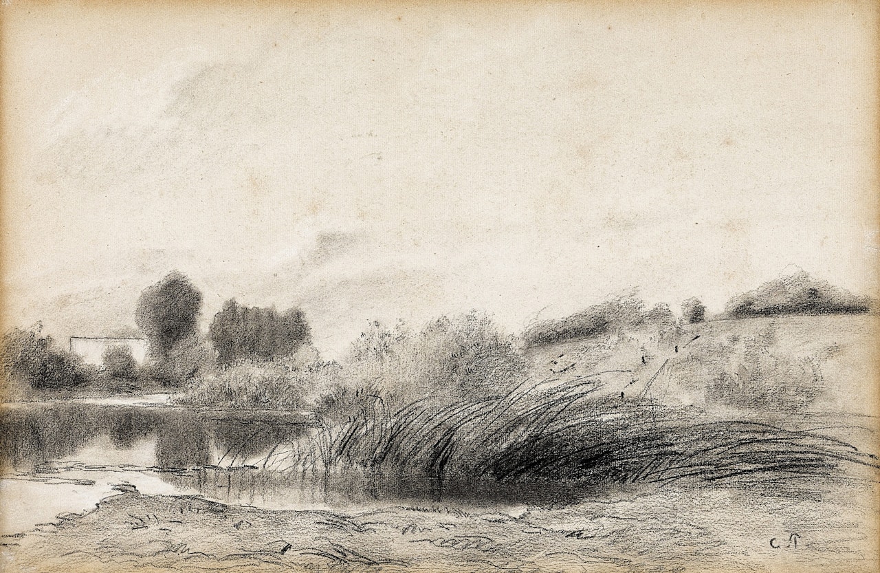 Paysage by Camille Pissarro