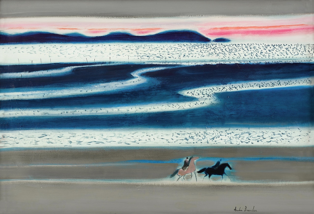 Plage d"Irlande by André Brasilier