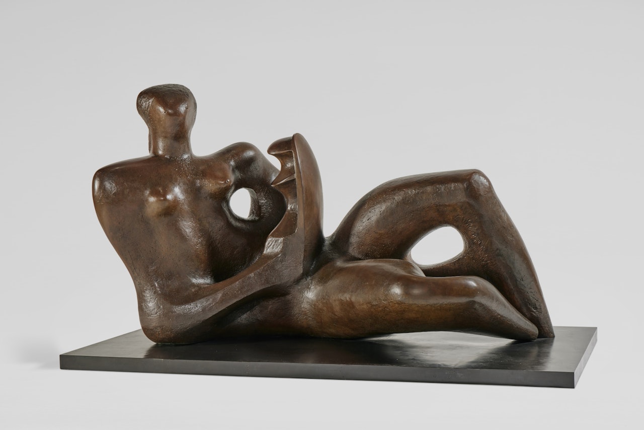 Reclining Mother and Child by Henry Moore
