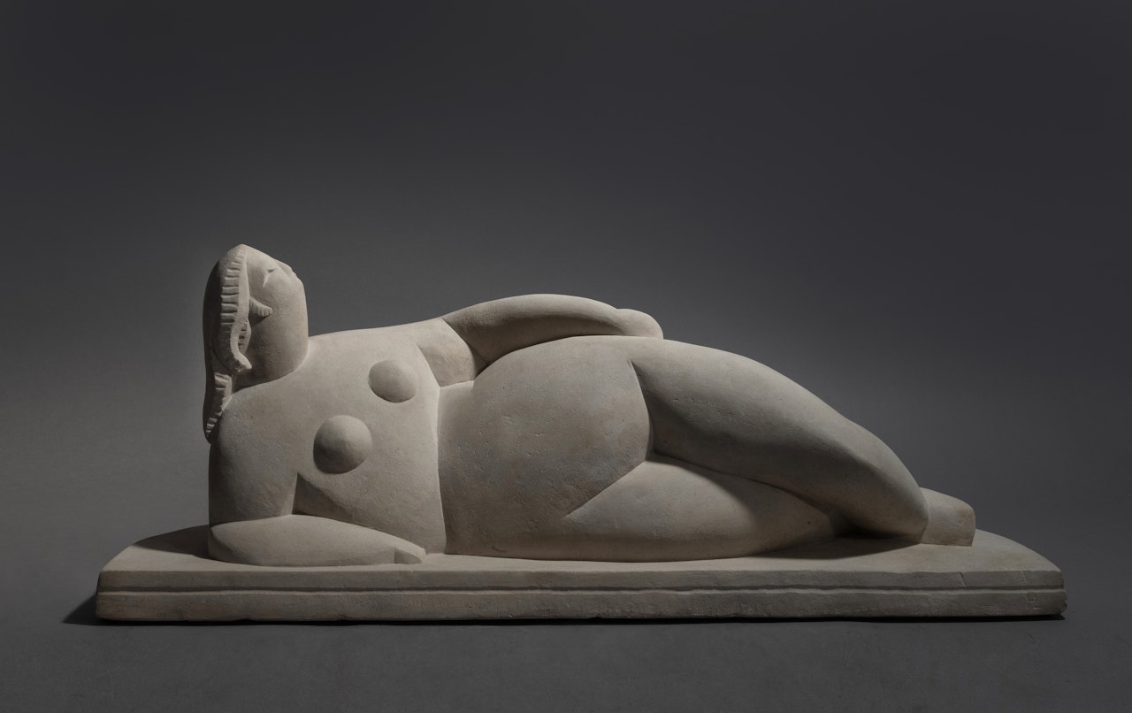 Femme nue couchée by Henri Laurens