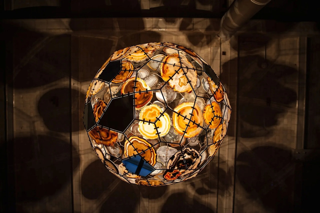 Organic Light Sphere by Olafur Eliasson