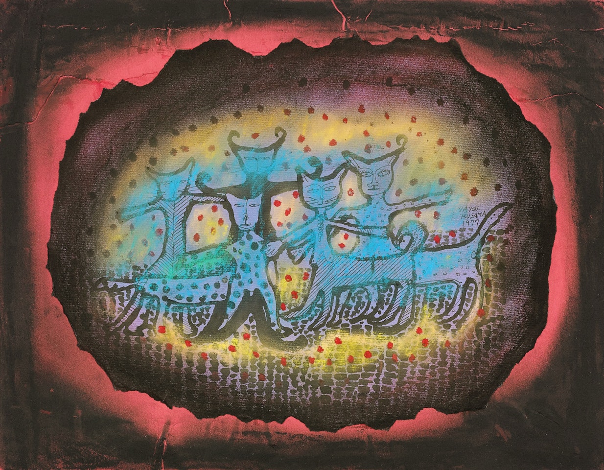 After Sunset by Yayoi Kusama