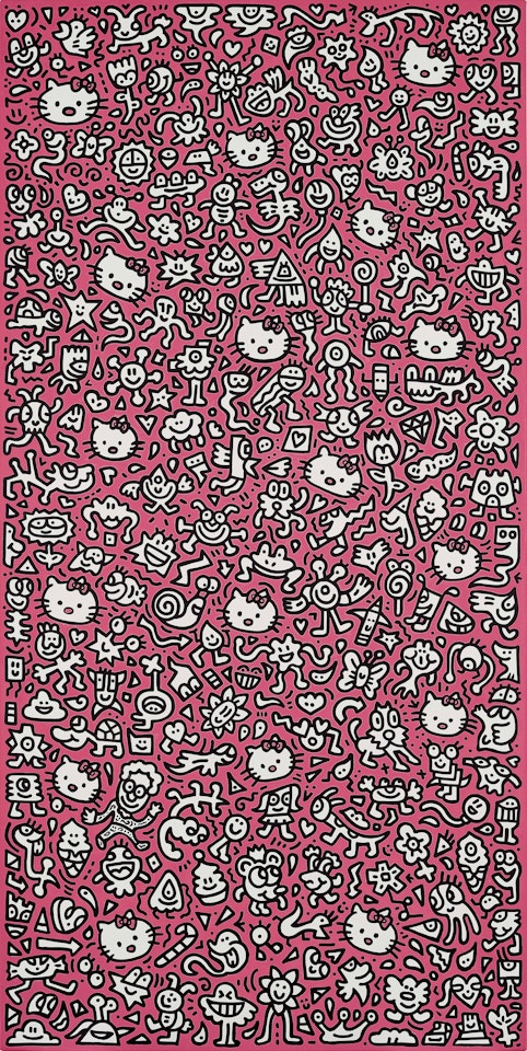 Kitty Mix Pink 3 by MR DOODLE