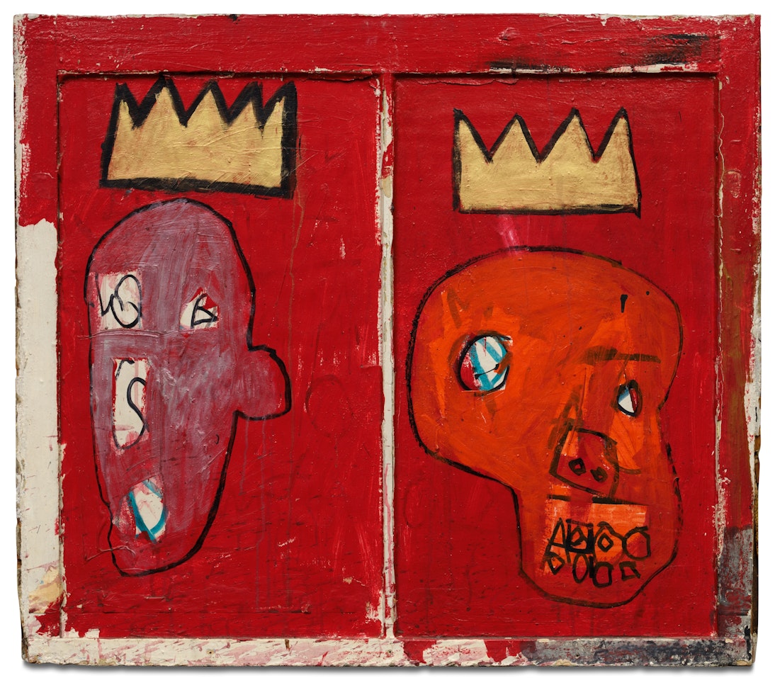 Red Kings by Jean-Michel Basquiat