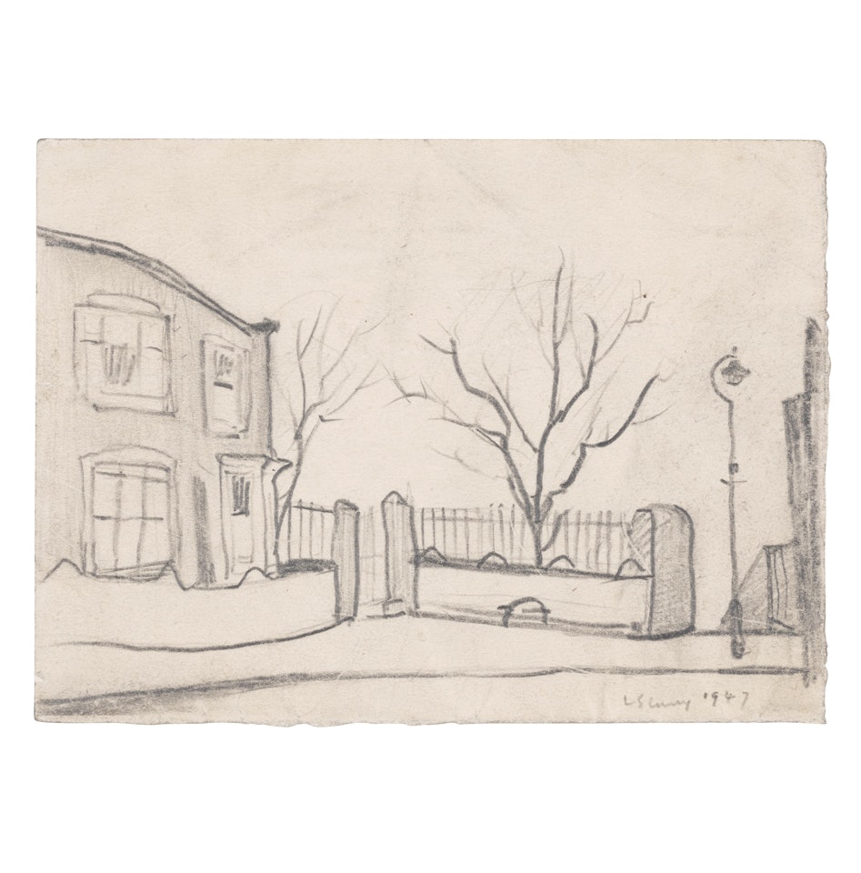 House in Maryport by Laurence Stephen Lowry