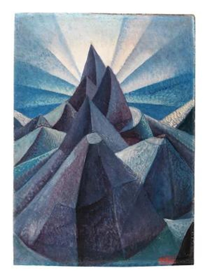 Montagne by Gerardo Dottori