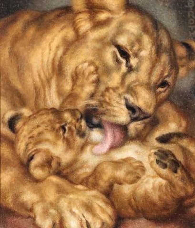 “Löwin” (Lioness) by Norbertine Bresslern-Roth