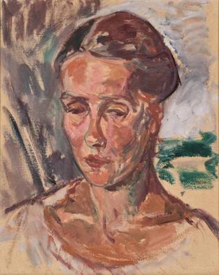 Portrait of a Woman by Broncia Koller-Pinell
