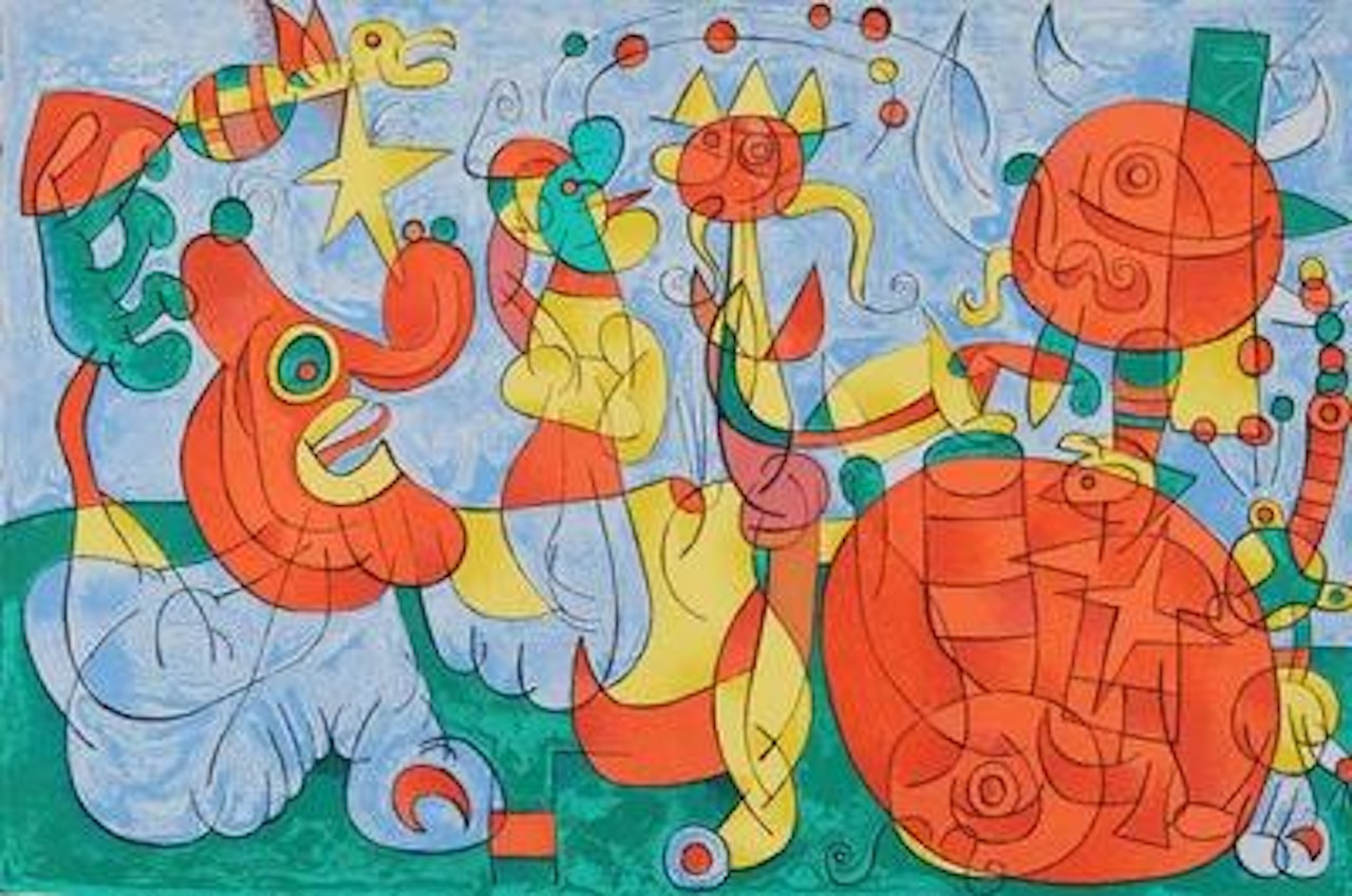 From: "Ubu Roi" by Joan Miró