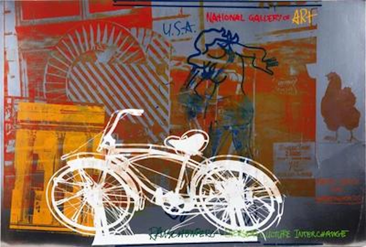 "Overseas Culture Interchange (ROCI) poster" by Robert Rauschenberg