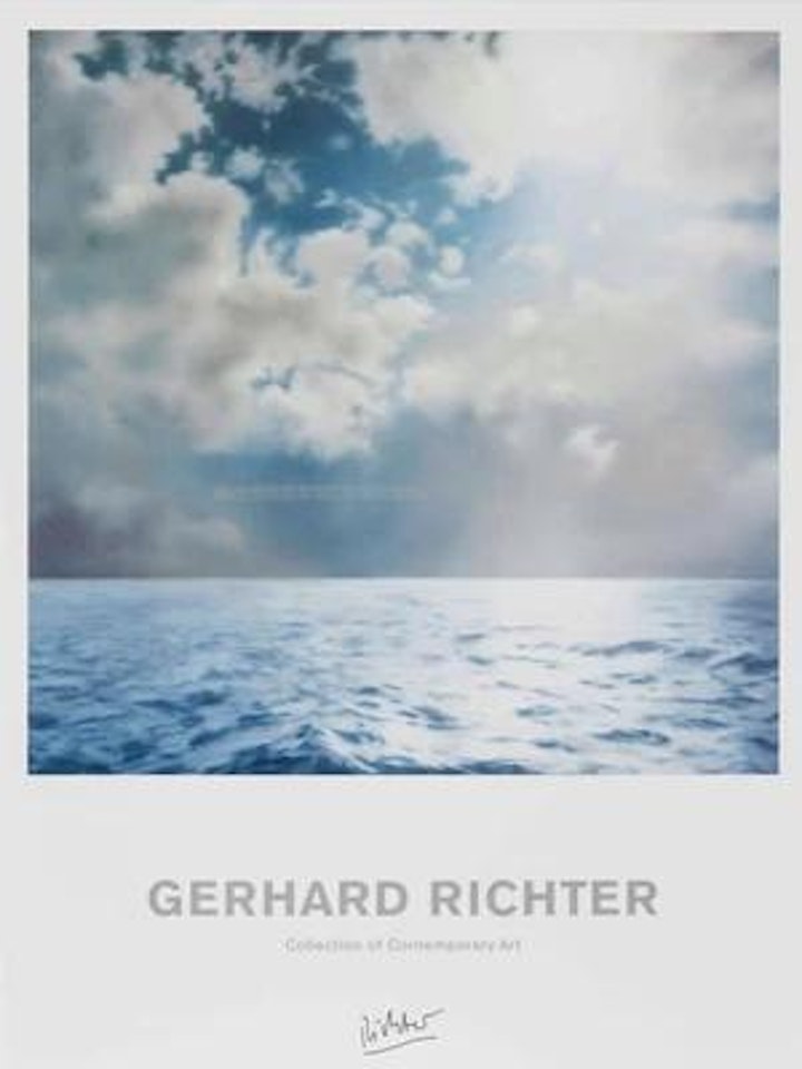 “Seestück (Gegenlicht)” by Gerhard Richter