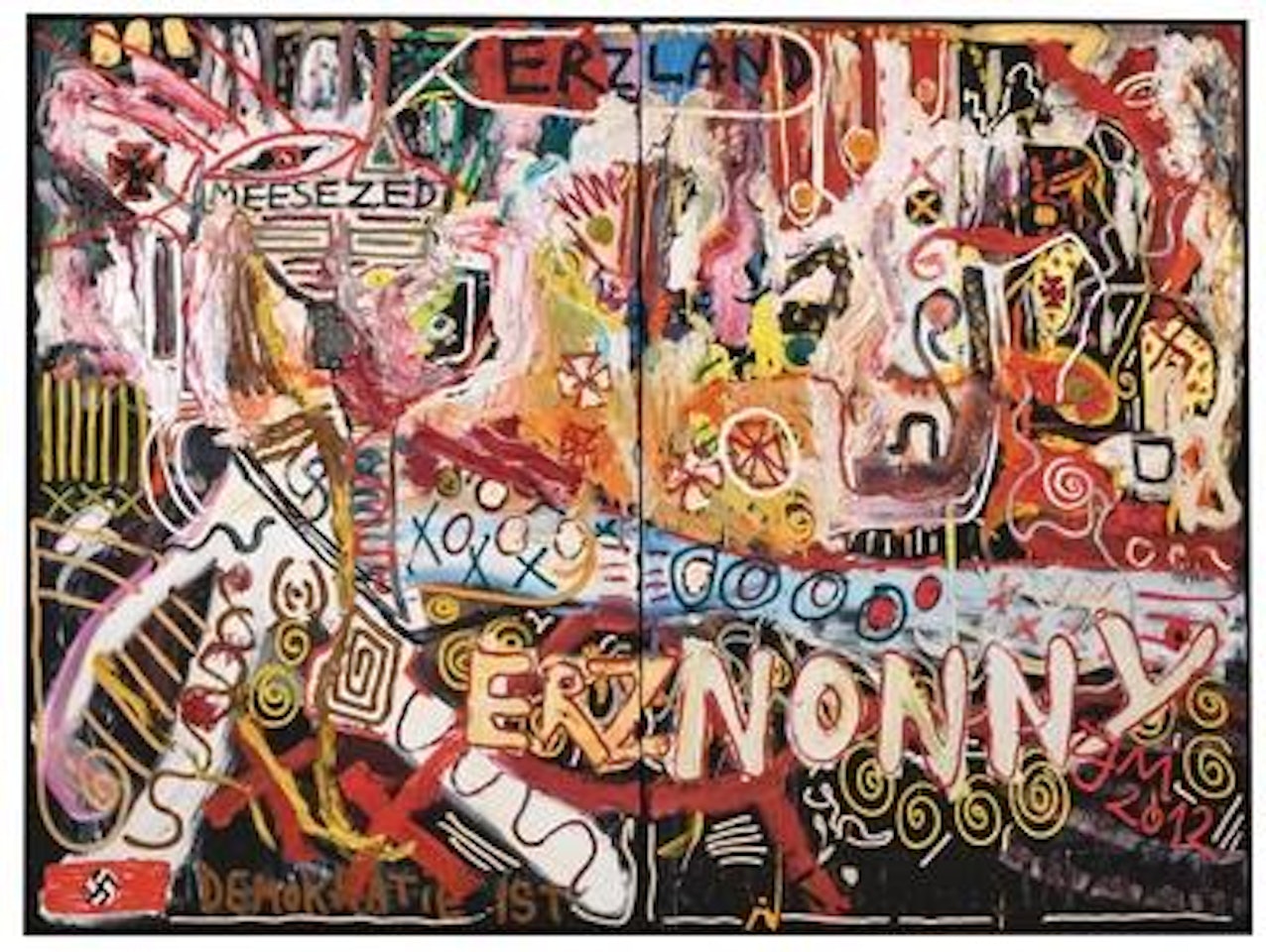 Generalissimoz-don-lolitadzioz freikorps der kunst legt totalst unwählbarst los, viel spass dabei by Jonathan Meese