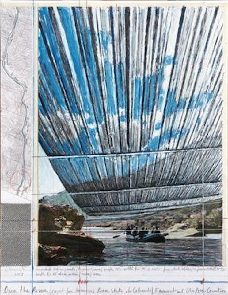 Over the river by Christo