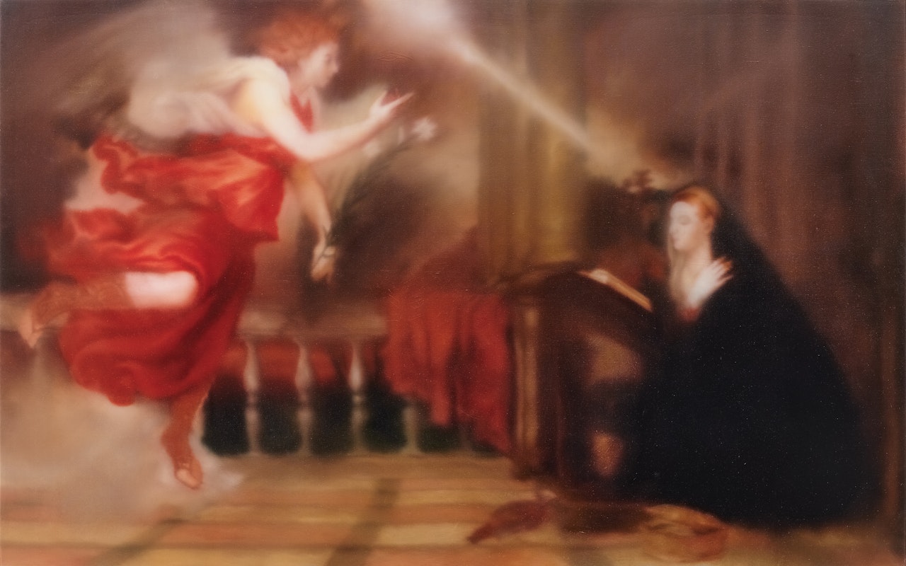 Annunciation after Titian (P12) by Gerhard Richter