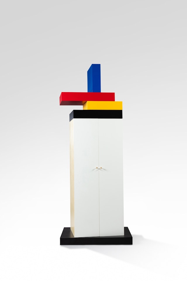 La Torre di Rietveld cupboard, Ruins series by Ettore Sottsass