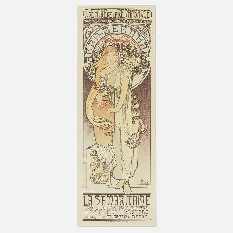 La Samaritaine (from Les Maîtres de l"Affiche) by Alphonse Mucha