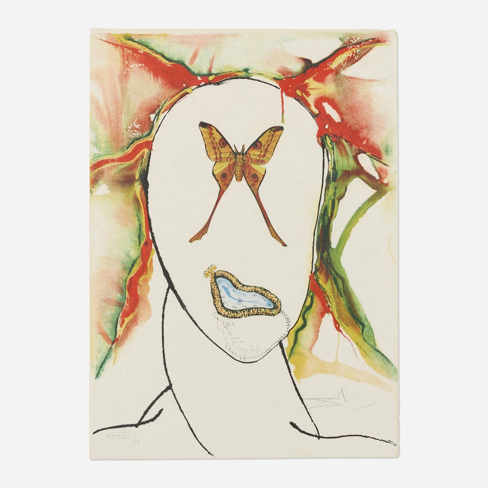 Kabuki Dancer by Salvador Dali