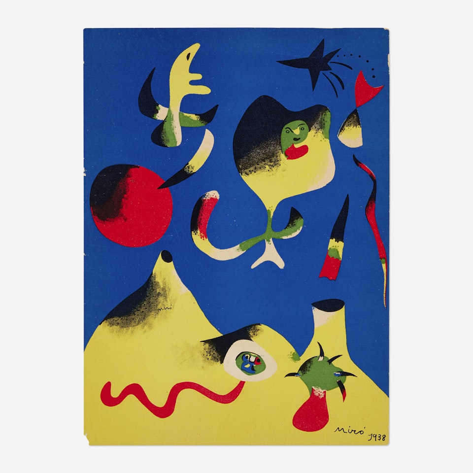 L"air (from Verve No.3) by Joan Miró