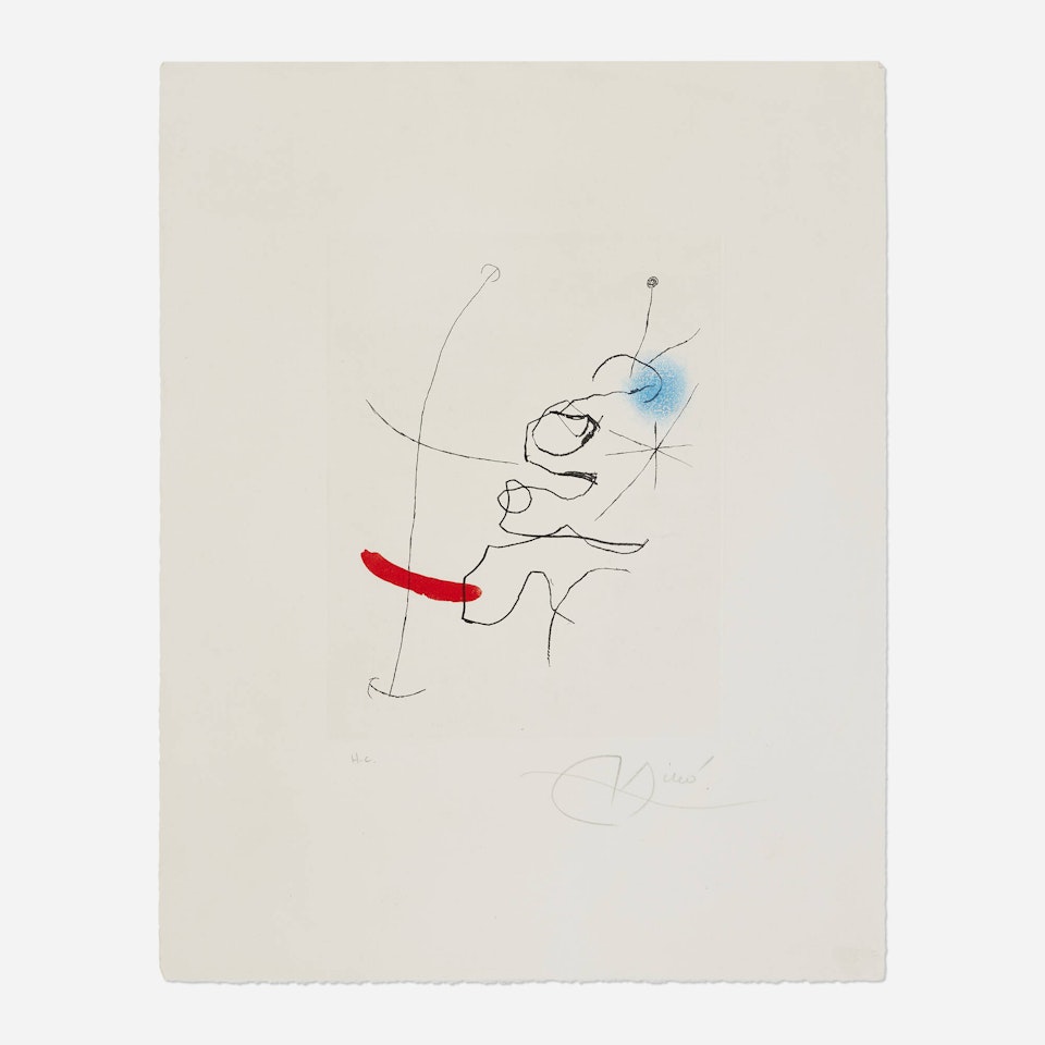 Sonatine IV by Joan Miró