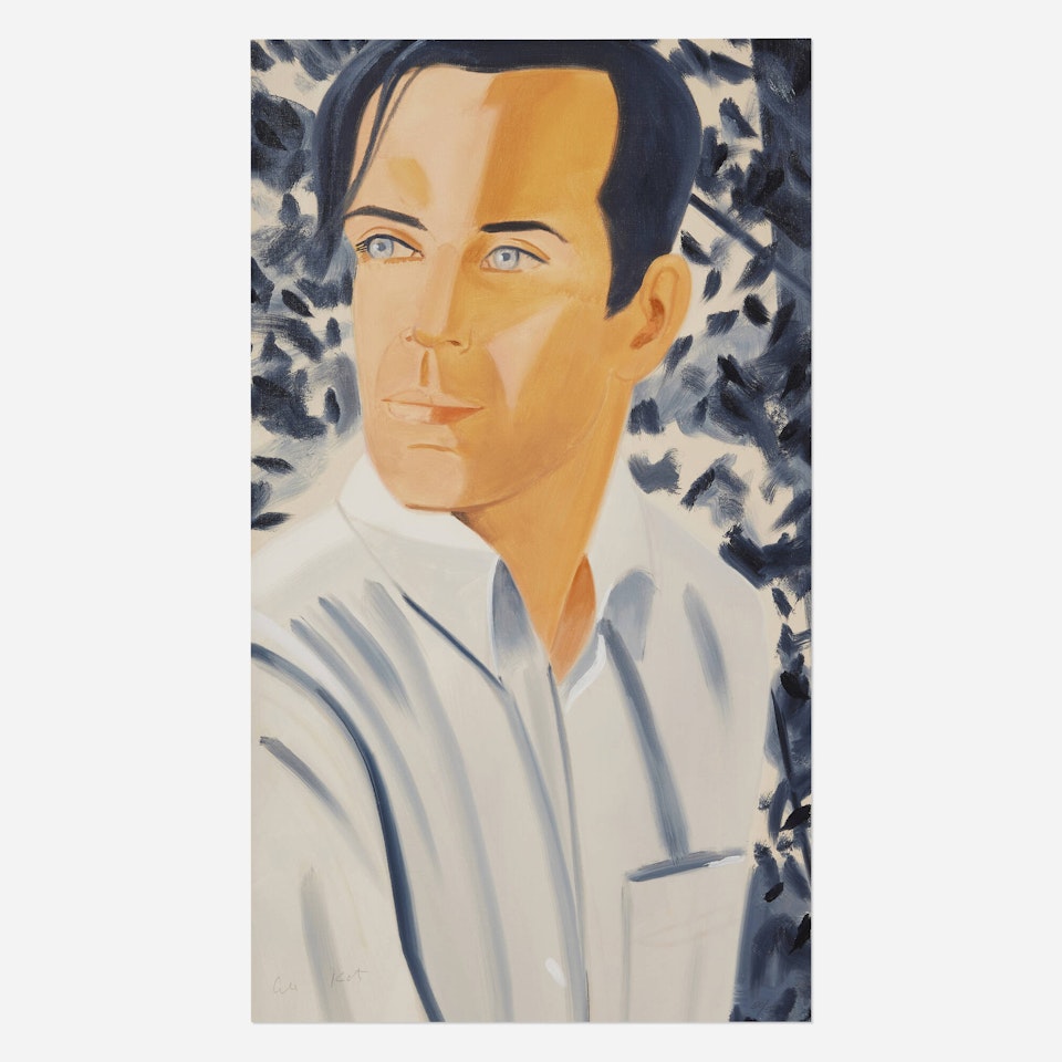 White Shirt (Rob) (from the White Shirt portfolio) by Alex Katz
