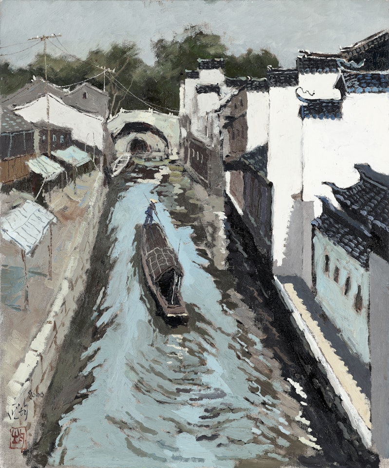 Jiang-nan Scenery by Pang Jiun