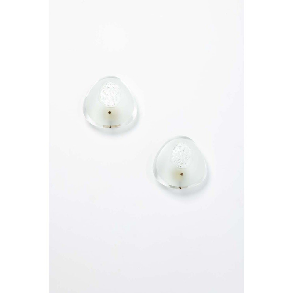 Model 1944; Pair of sconces by Max Ingrand