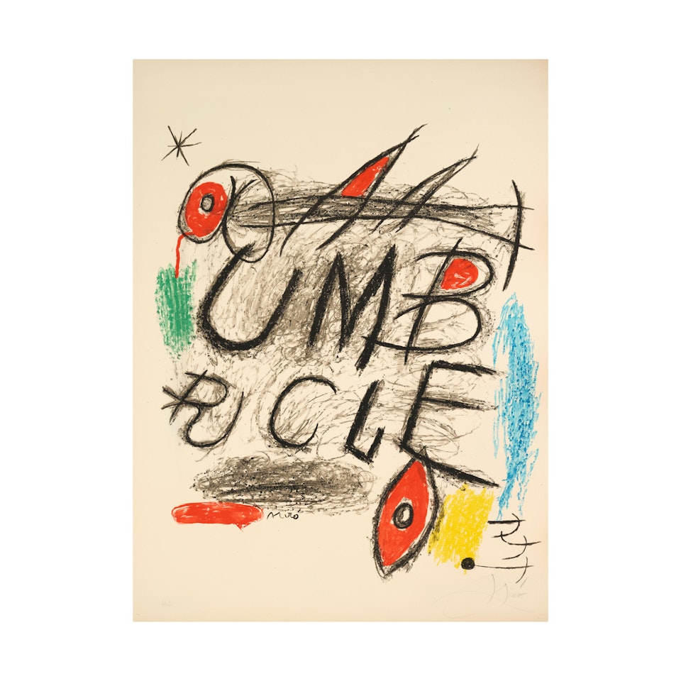 Umbracle by Joan Miró