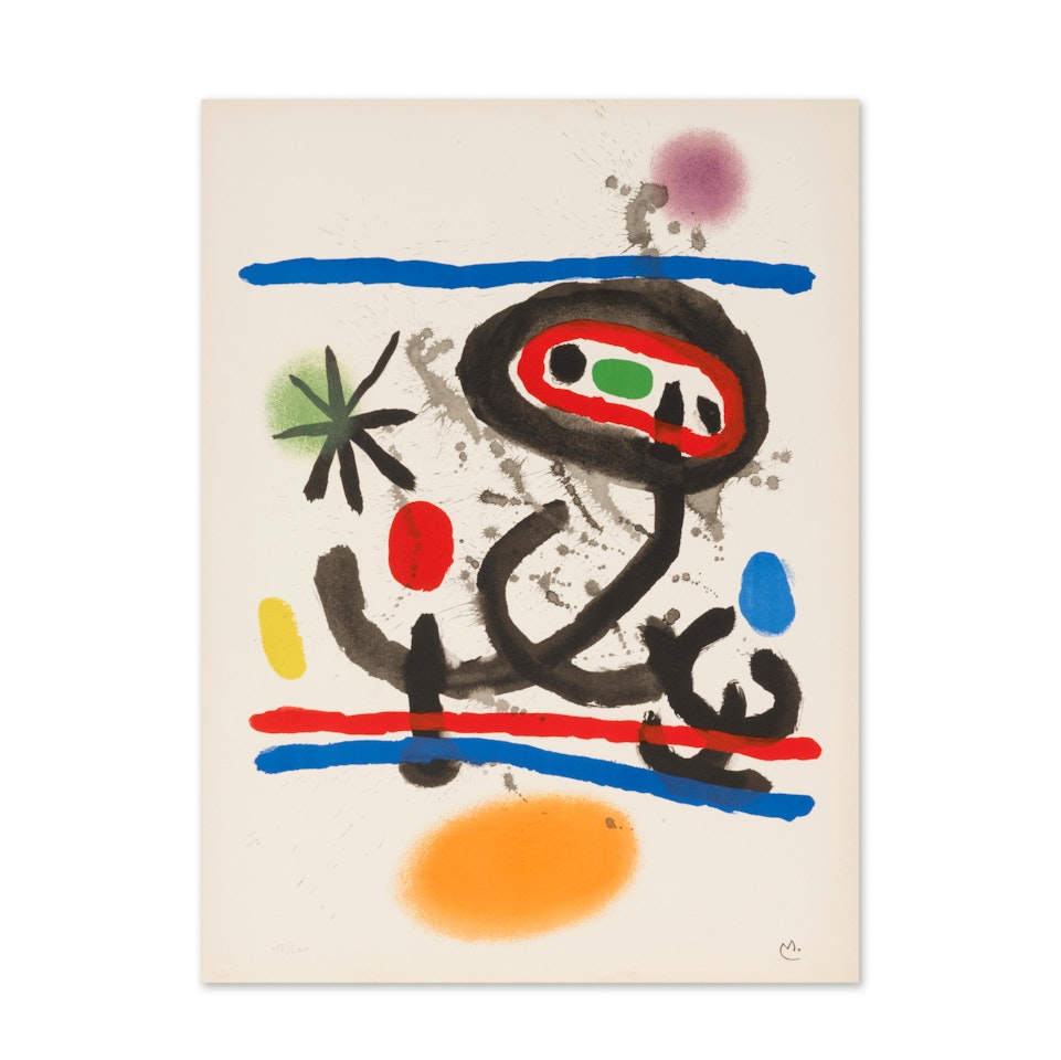 Composition by Joan Miró