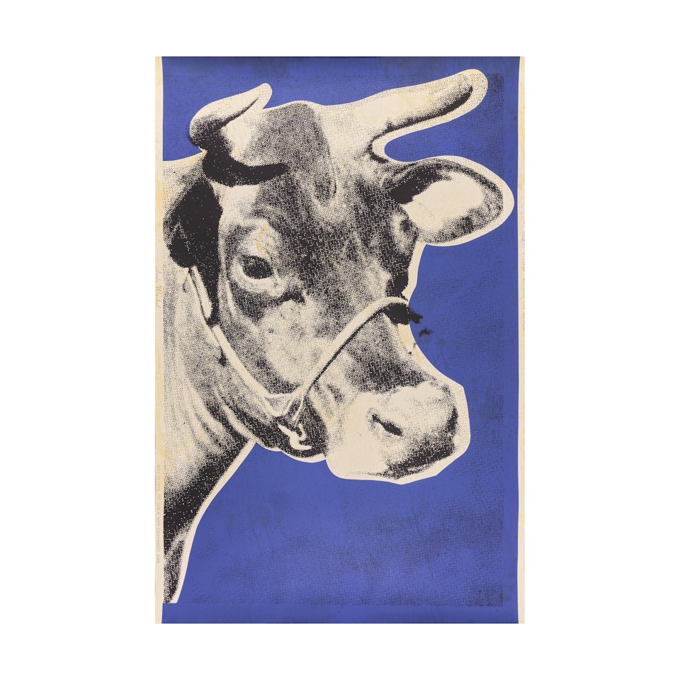 Cow wallpaper by Andy Warhol