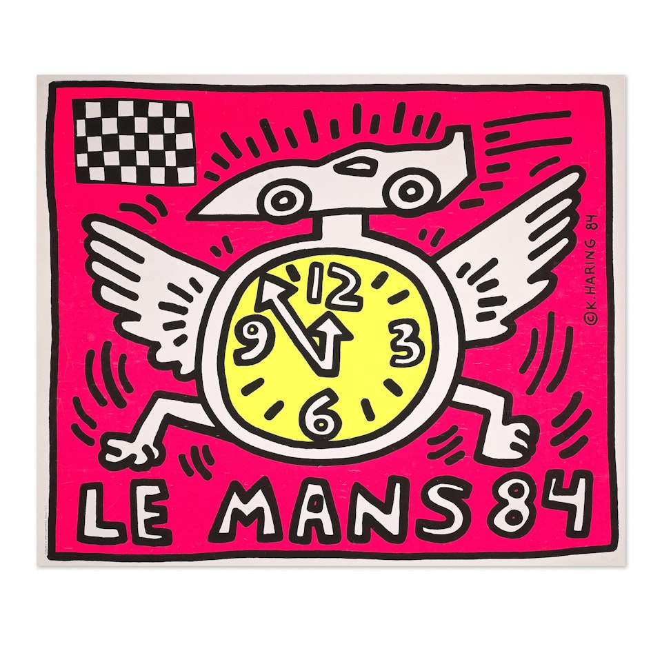 Le Mans 84 by Keith Haring