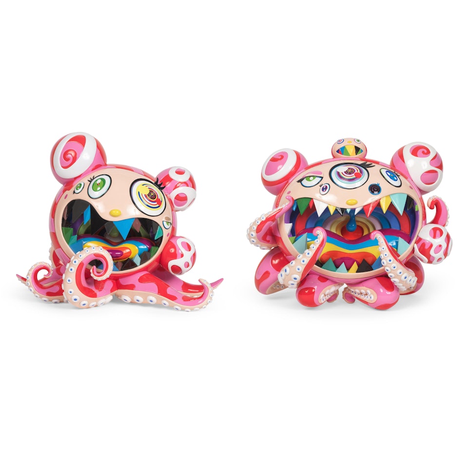 Mr Dob/Dobtopus A & B by Takashi Murakami
