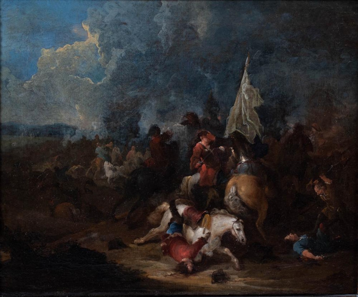 BATTLE SCENE by Francesco Giuseppe Casanova