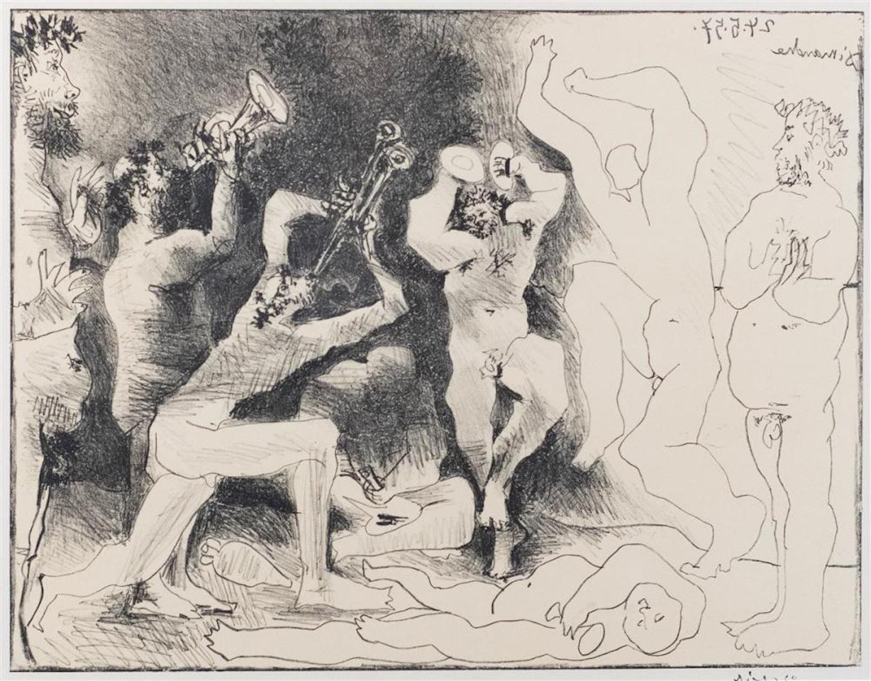 LA DANSE DES FAUNES by Pablo Picasso