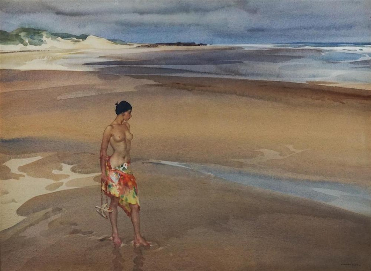 FORLORN AMANDA, AUGUST 1947 by William Russell Flint