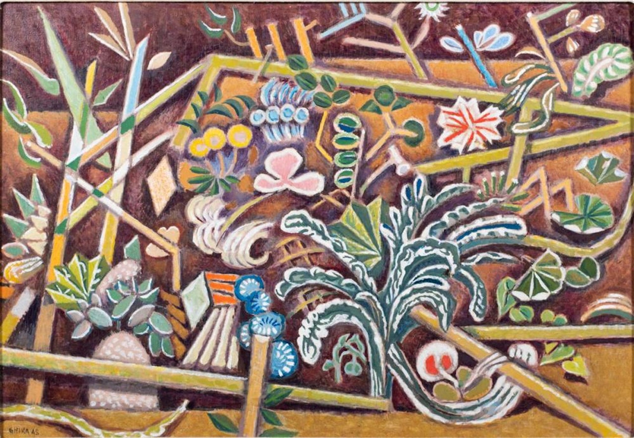 GARDEN ON HYDRA by Nicolas Ghika