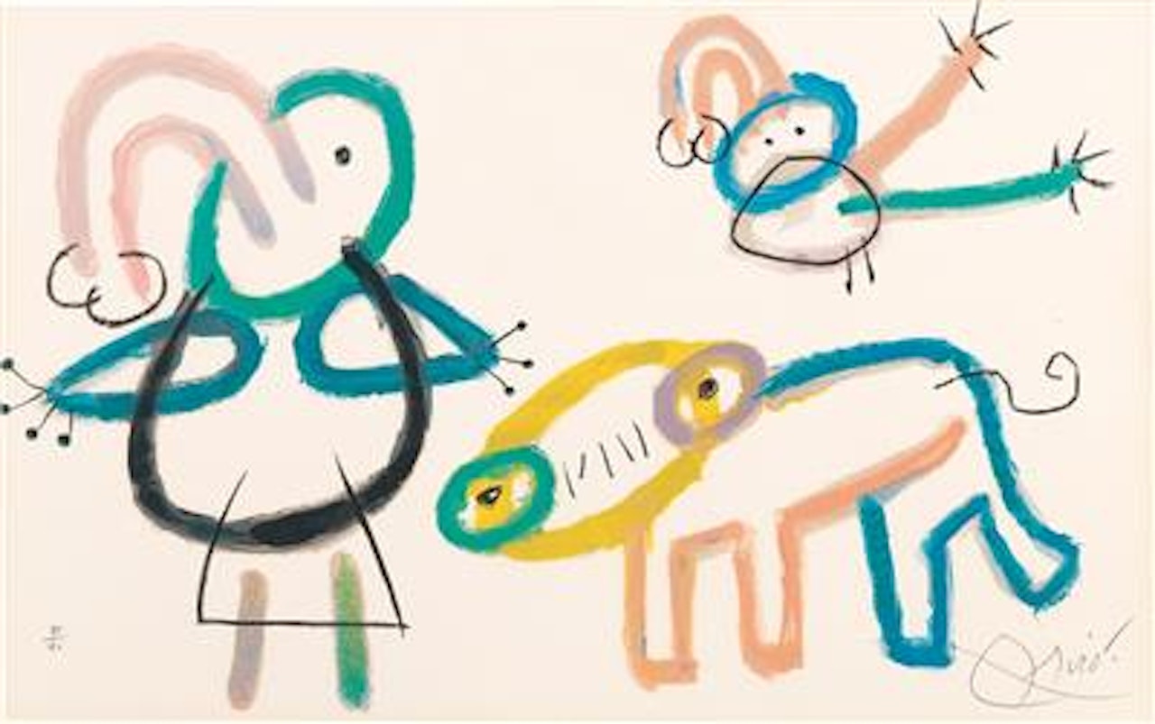 L'Enfance d'Ubu by Joan Miró