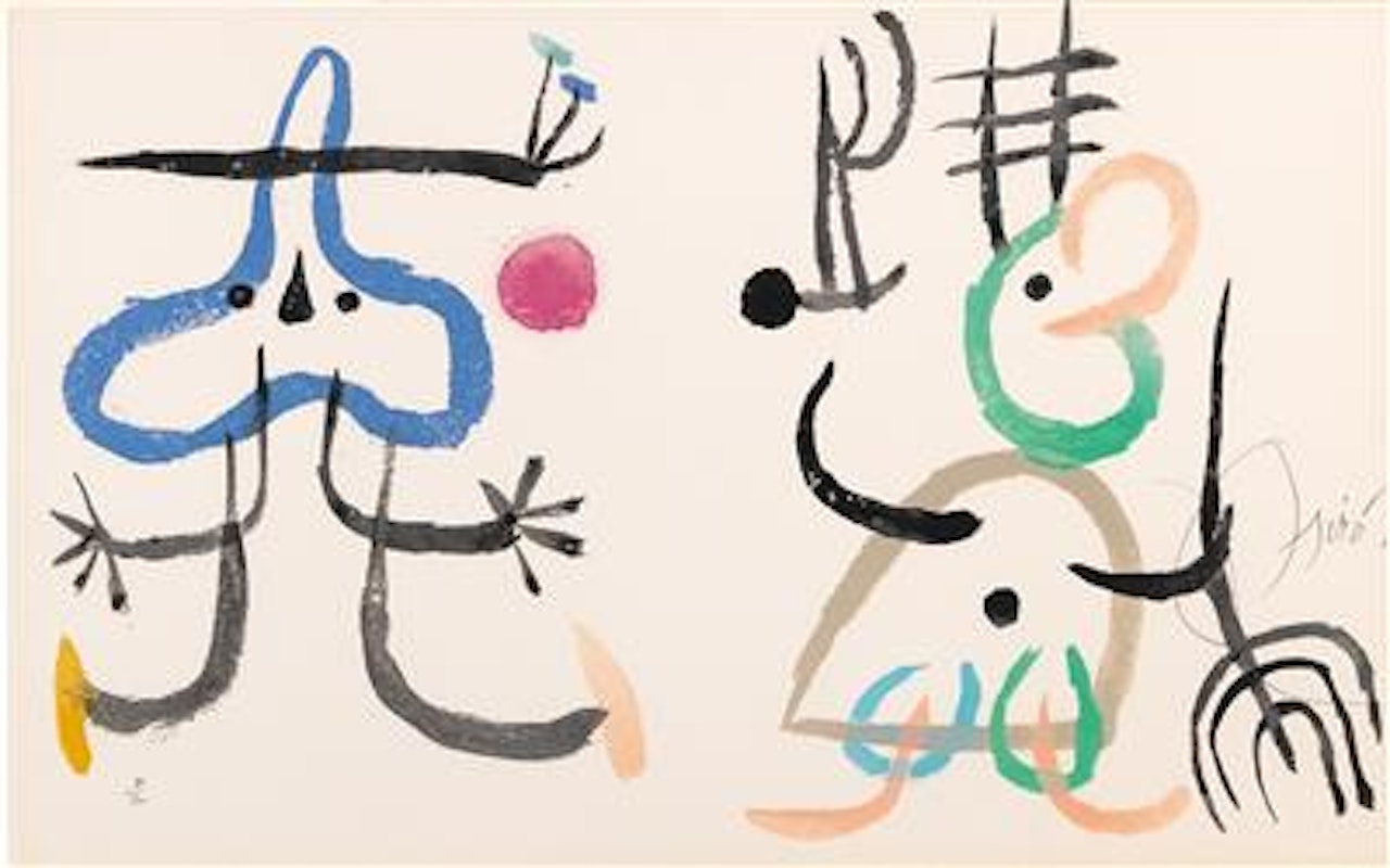 L'Enfance d'Ubu by Joan Miró