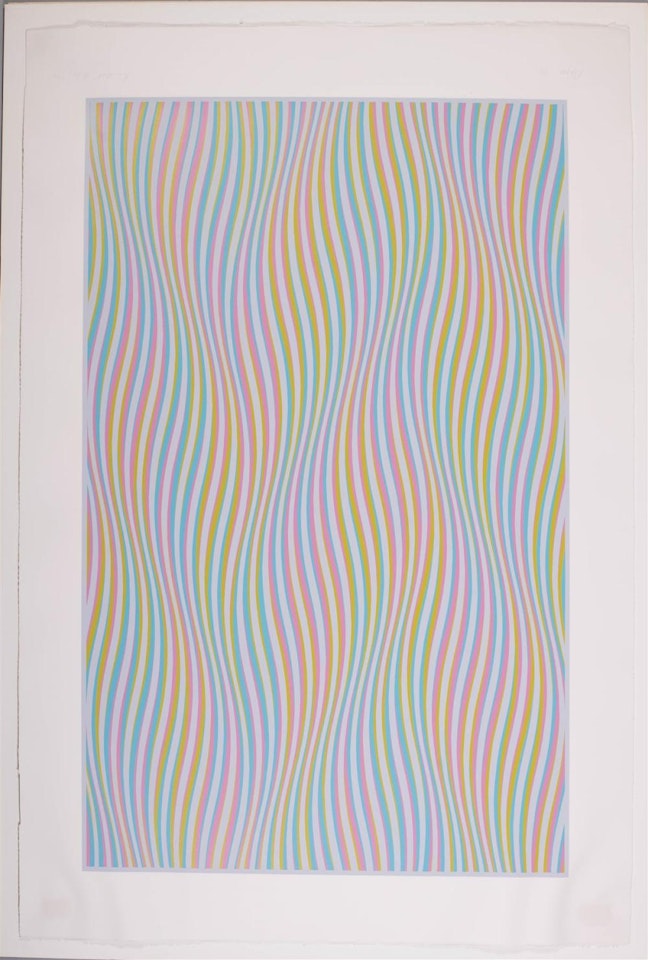 ELAPSE by Bridget Riley