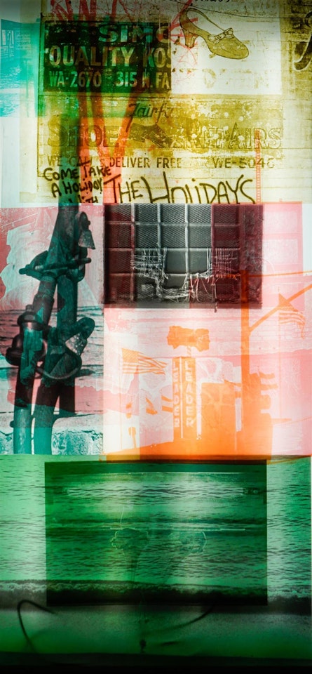 SLING-SHOTS LIT #1 by Robert Rauschenberg