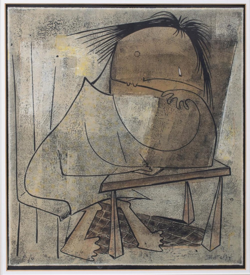 UNTITLED, PLATE 51 by Angel Botello
