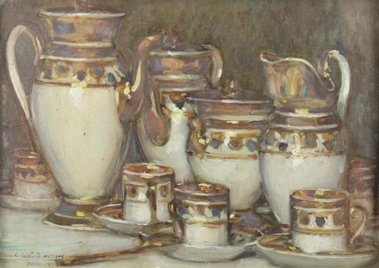 STILL LIFE by Jean Gabriel Domergue