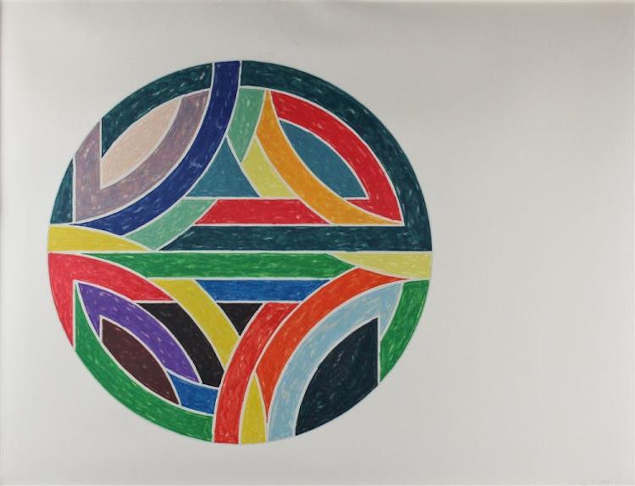 SINJERLI VARIATION IV from SINJERLI VARIATIONS by Frank Stella